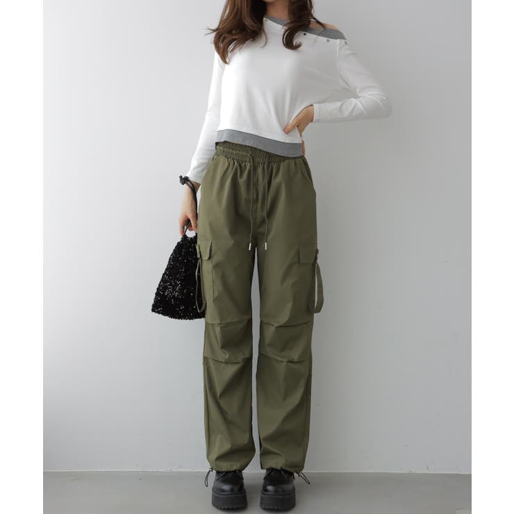 ストレッチ イージーカーゴパンツ | VIVID LADY | 詳細画像2 