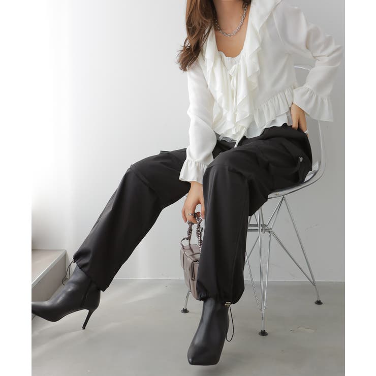 ストレッチ イージーカーゴパンツ | VIVID LADY | 詳細画像24 