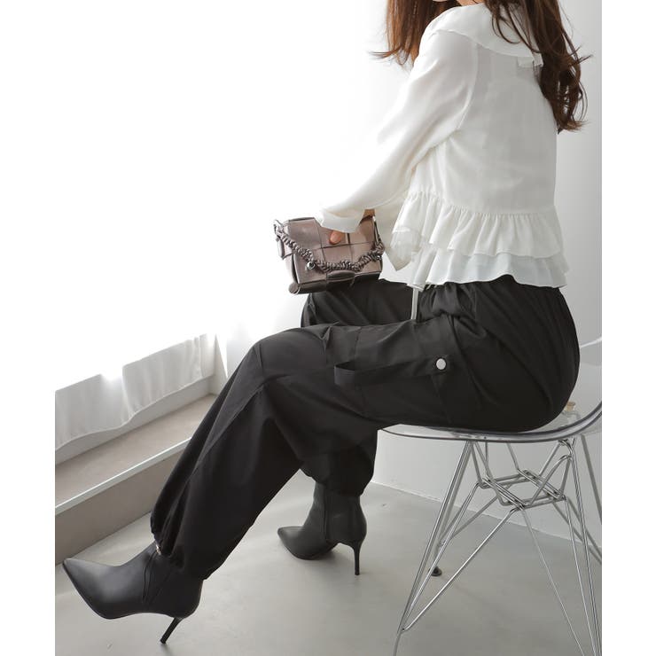 ストレッチ イージーカーゴパンツ | VIVID LADY | 詳細画像27 