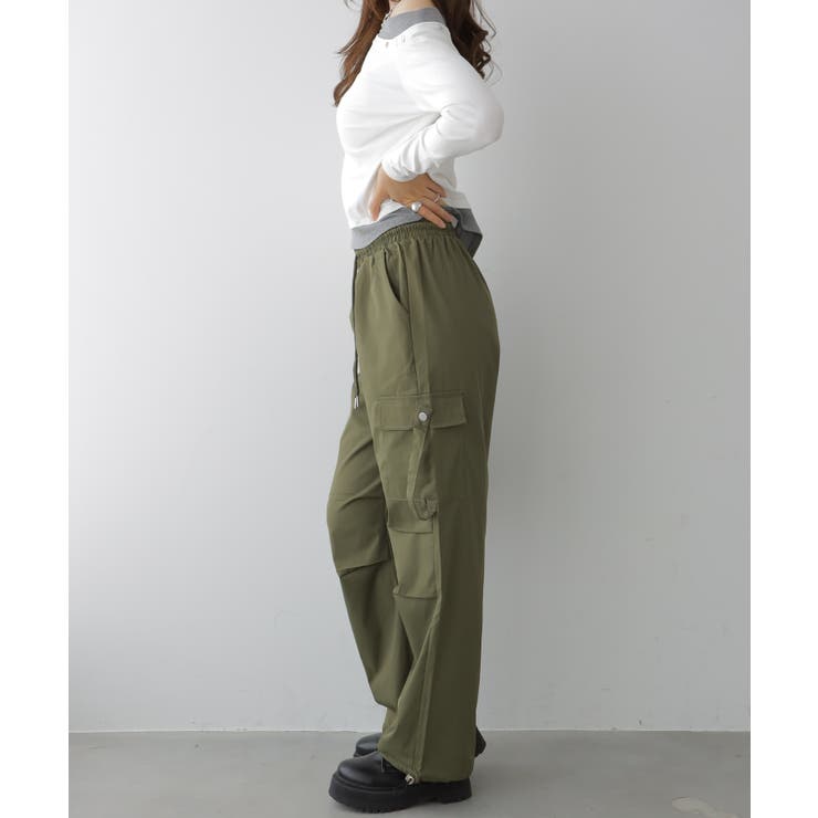 ストレッチ イージーカーゴパンツ | VIVID LADY | 詳細画像4 