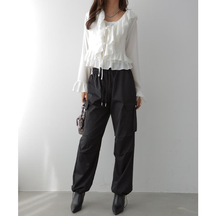 ストレッチ イージーカーゴパンツ | VIVID LADY | 詳細画像7 