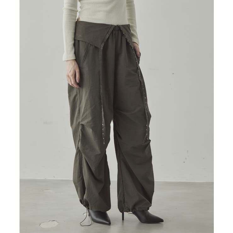 ウエスト変形デザイン バルーンカーゴパンツ | VIVID LADY | 詳細画像13 