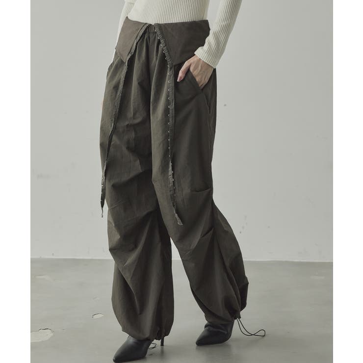 ウエスト変形デザイン バルーンカーゴパンツ | VIVID LADY | 詳細画像17 