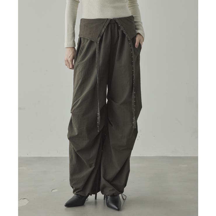 ウエスト変形デザイン バルーンカーゴパンツ | VIVID LADY | 詳細画像19 