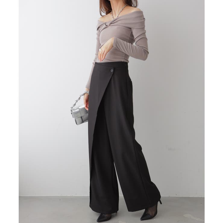 アシンメトリー ラップスラックス | VIVID LADY | 詳細画像18 