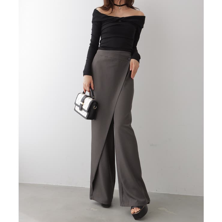 アシンメトリー ラップスラックス | VIVID LADY | 詳細画像6 