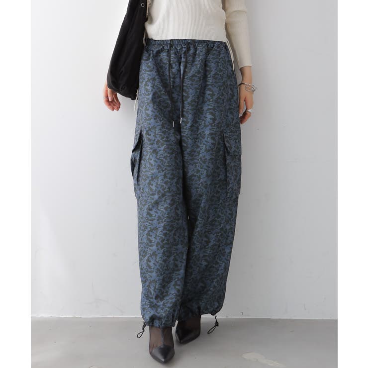 カモフラ柄 イージーカーゴパンツ | VIVID LADY | 詳細画像12 