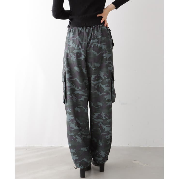 カモフラ柄 イージーカーゴパンツ | VIVID LADY | 詳細画像30 