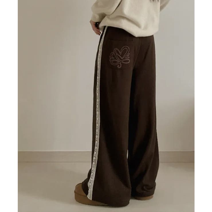 レーステープ ワイドイージーパンツ | VIVID LADY | 詳細画像13 