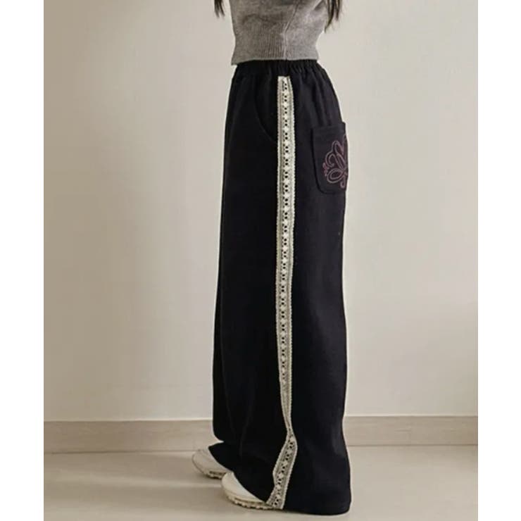 レーステープ ワイドイージーパンツ | VIVID LADY | 詳細画像16 