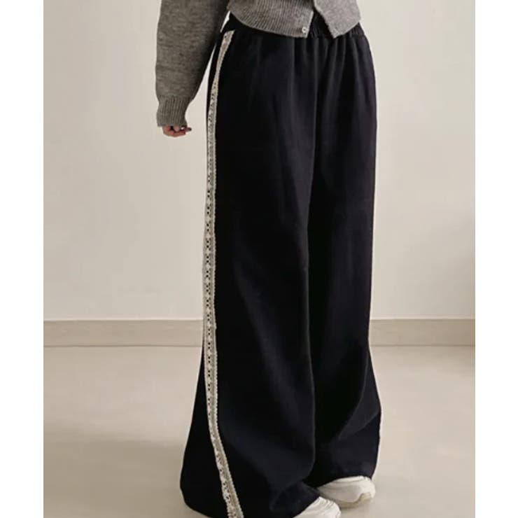 レーステープ ワイドイージーパンツ | VIVID LADY | 詳細画像19 