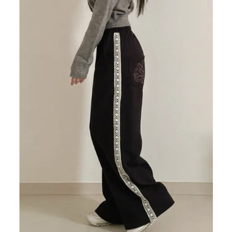 レーステープ ワイドイージーパンツ | VIVID LADY | 詳細画像20 