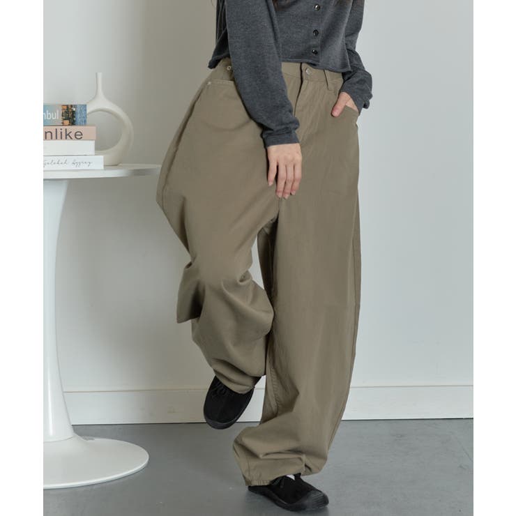 フラップポケット付 ボリュームカーブパンツ | VIVID LADY | 詳細画像8 