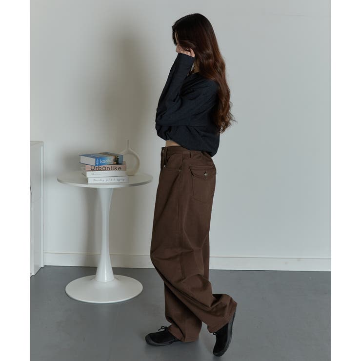 ノンウォッシュ ボリュームカーブデニム | VIVID LADY | 詳細画像9 