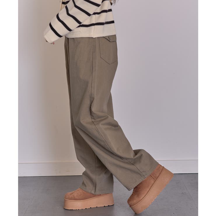 ノンウォッシュ ボリュームカーブデニム | VIVID LADY | 詳細画像13 