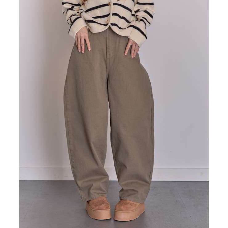 ノンウォッシュ ボリュームカーブデニム | VIVID LADY | 詳細画像18 