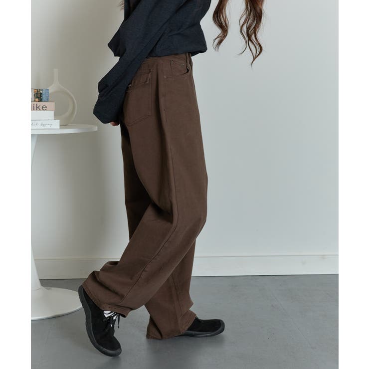 ノンウォッシュ ボリュームカーブデニム | VIVID LADY | 詳細画像21 