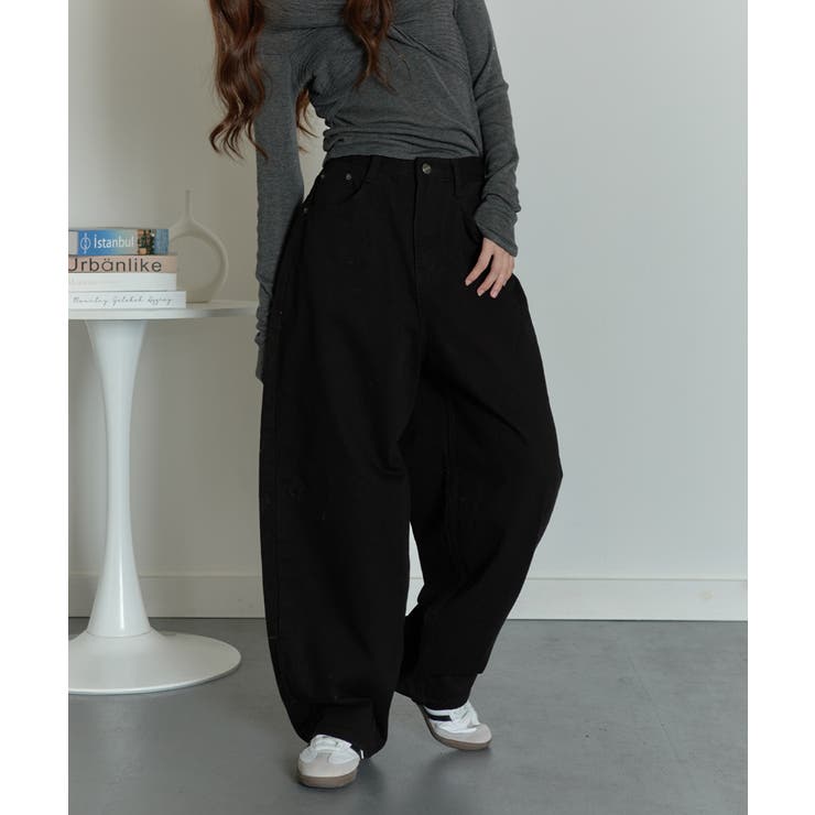 ノンウォッシュ ボリュームカーブデニム | VIVID LADY | 詳細画像30 