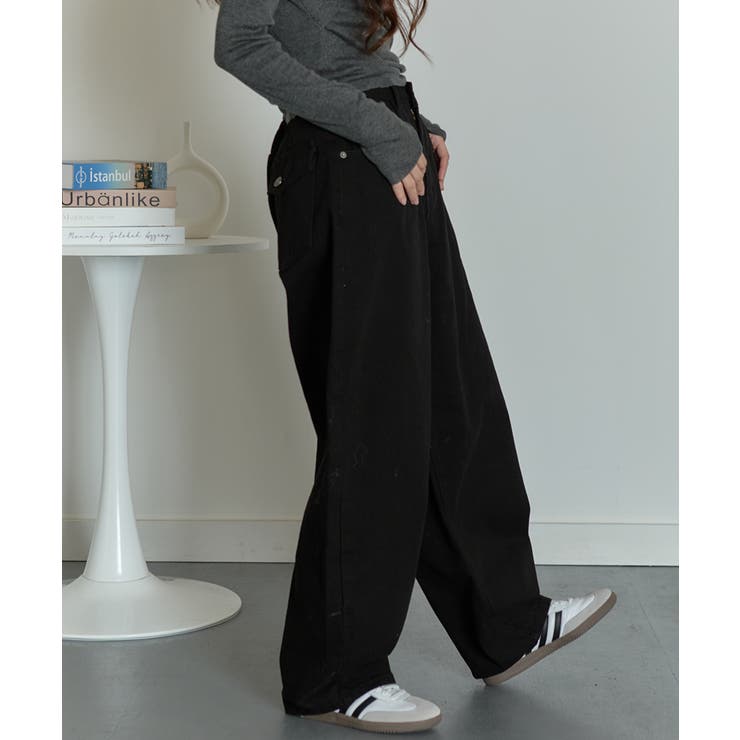 ノンウォッシュ ボリュームカーブデニム | VIVID LADY | 詳細画像32 