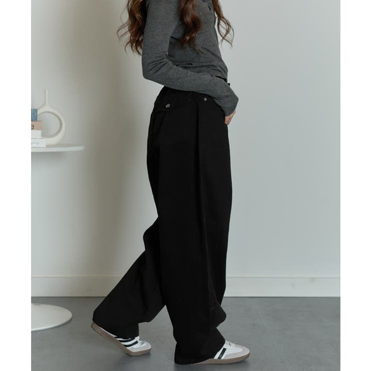 ノンウォッシュ ボリュームカーブデニム | VIVID LADY | 詳細画像33 