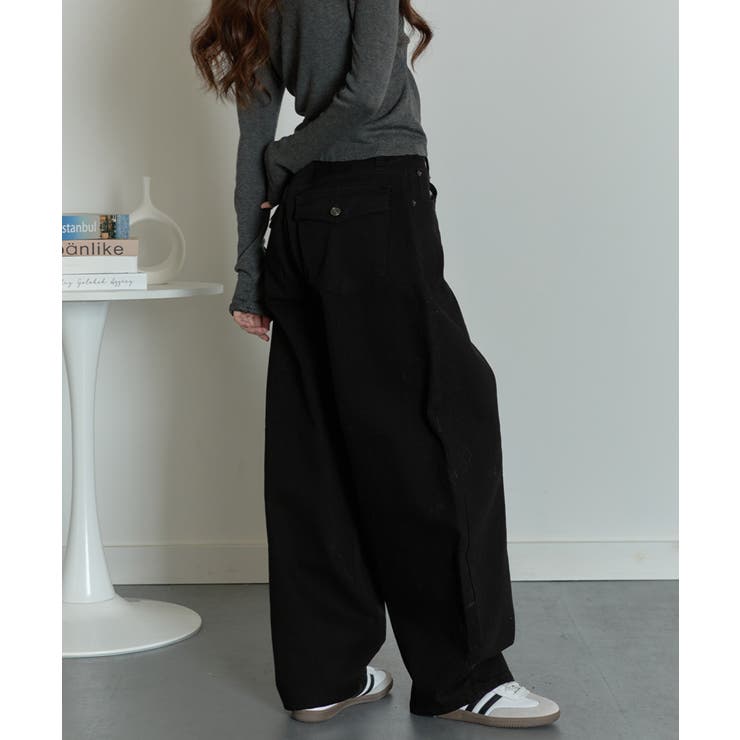 ノンウォッシュ ボリュームカーブデニム | VIVID LADY | 詳細画像34 