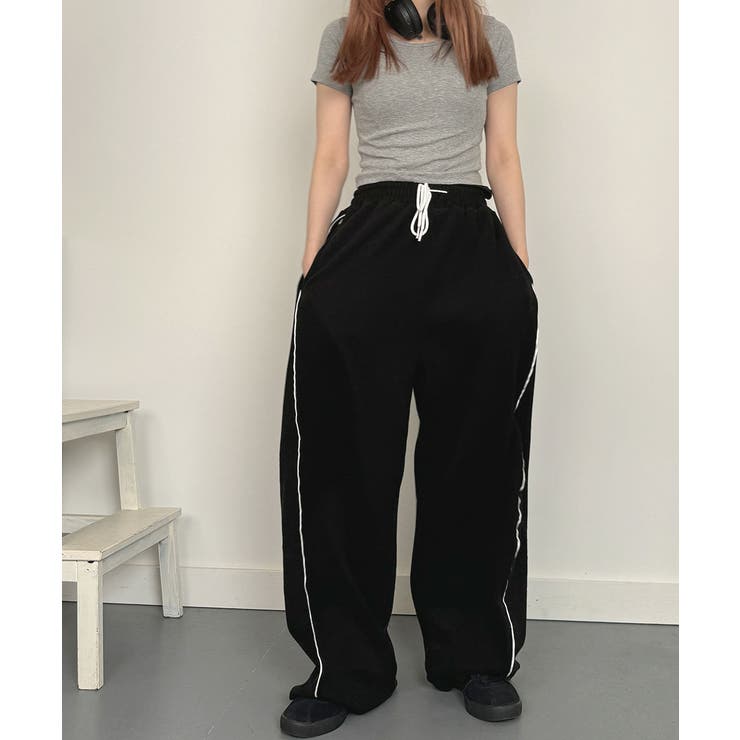 ワイドパンツ ゆったり 2type 3色 S-3XL 裏起毛 24zm989 裏起毛イージーワイドパンツ[LA47-24J002]｜URBAN RESEARCH公式