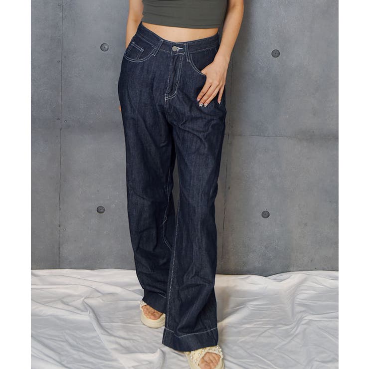 PLEATS 目覚まし PLEASE COTTON DENIM デニムワンピース 5月新作 