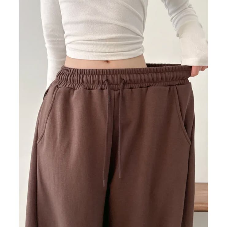 ナンバープリントワイドスウェットパンツ | VIVID LADY | 詳細画像9 