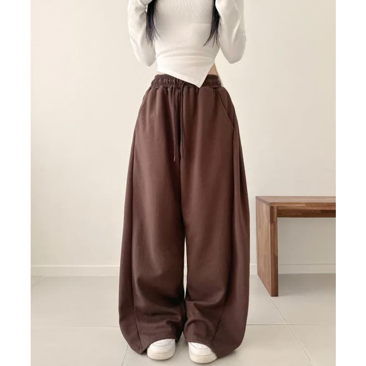 ナンバープリントワイドスウェットパンツ | VIVID LADY | 詳細画像11 