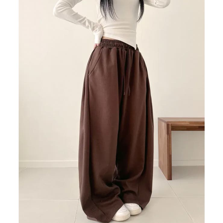 ナンバープリントワイドスウェットパンツ | VIVID LADY | 詳細画像13 