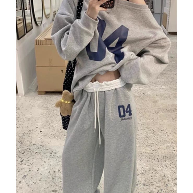 オーバーサイズ スウェットセットアップ[品番：KH000015980]｜VIVID