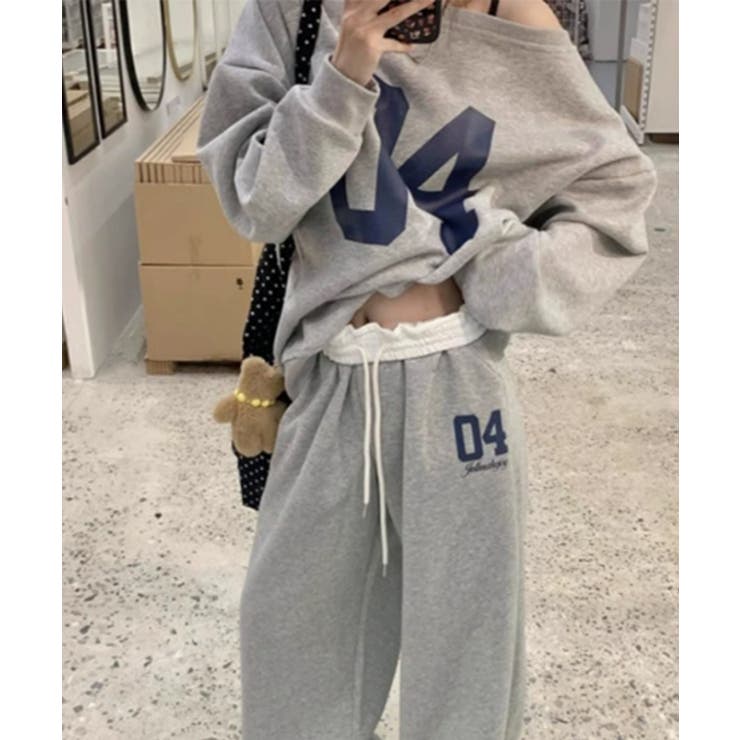 オーバーサイズ スウェットセットアップ[品番：KH000015980]｜VIVID