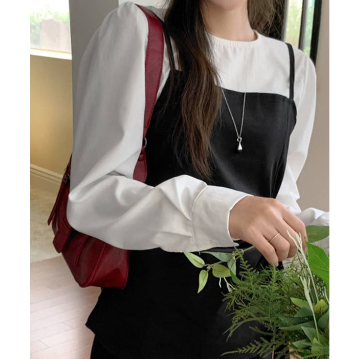 ２点セット シンプルブラウス＆キャミトップス アンサンブル | VIVID LADY | 詳細画像13 