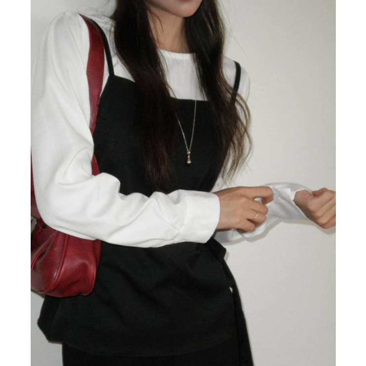 ２点セット シンプルブラウス＆キャミトップス アンサンブル | VIVID LADY | 詳細画像2 