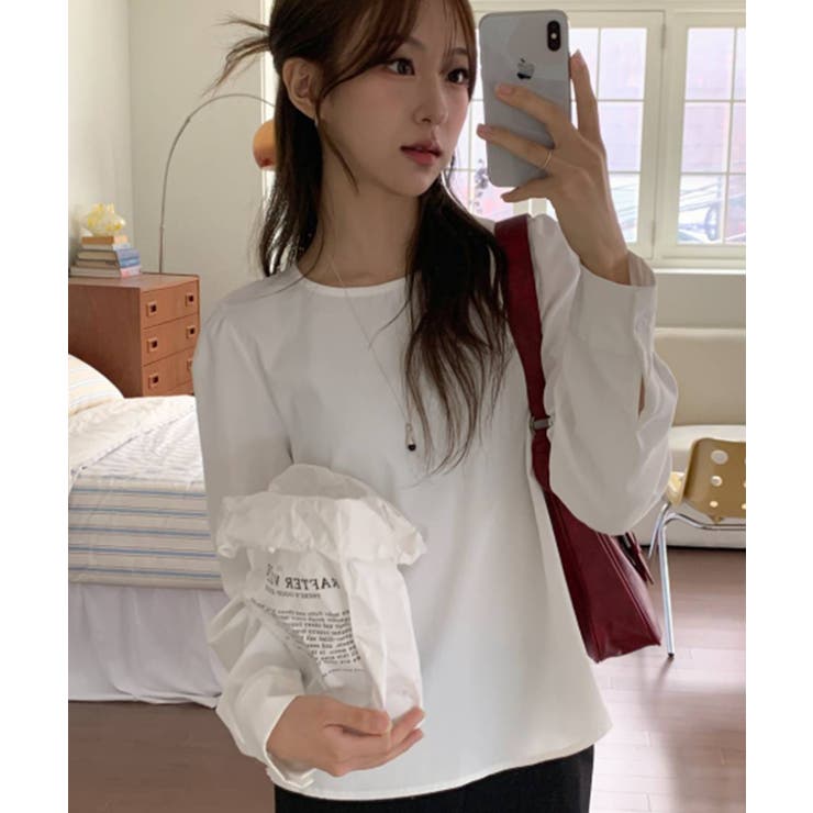 ２点セット シンプルブラウス＆キャミトップス アンサンブル | VIVID LADY | 詳細画像9 