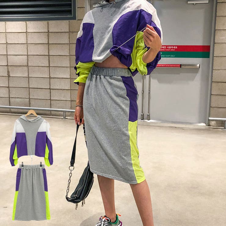 セットアップ レディース パーカー スカート 品番 Kh Vivid Lady ビビッドレディー のレディース ファッション通販 Shoplist ショップリスト