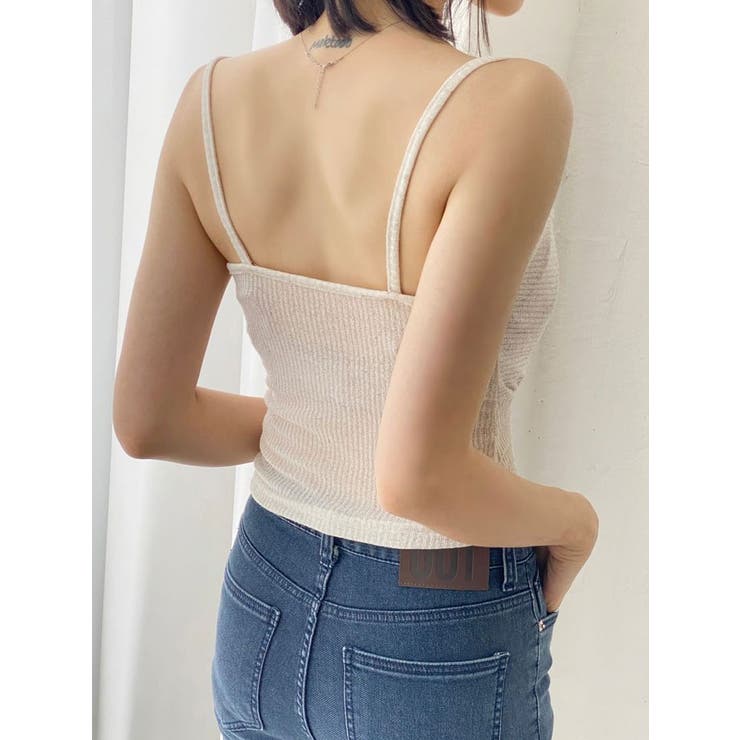 ねじりキャミソール+カーディガンセット 全4色 レディース | VIVID LADY | 詳細画像13 