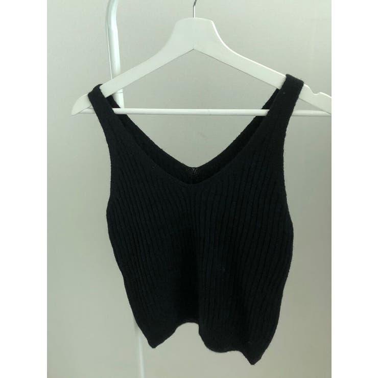 クロップド丈ニット+ノースリーブニットSET Y2K ニットアンサンブル | VIVID LADY | 詳細画像8 