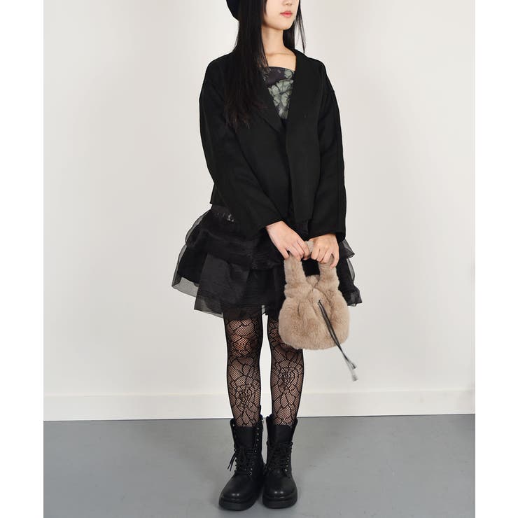 フラワープリントトップス レディース ボリュームスカート | VIVID LADY | 詳細画像8 