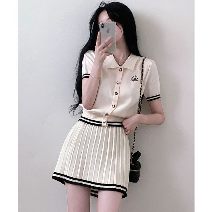 ニットセットアップ レディース カジュアル[品番：KH000014066]｜VIVID