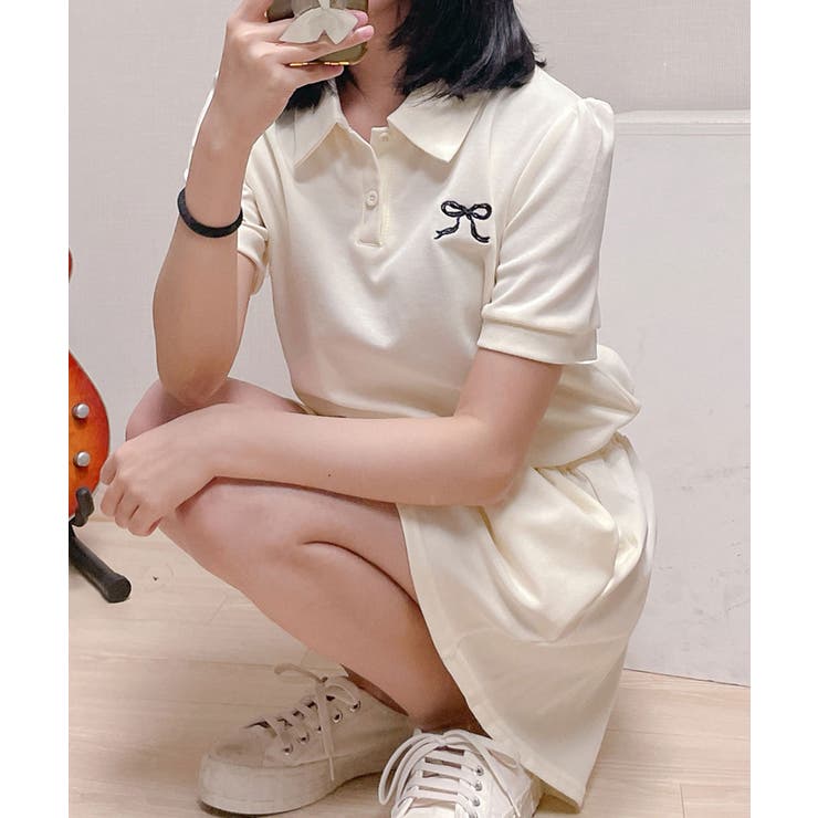 ポロカラーTシャツ ショートパンツ セットアップ | VIVID LADY | 詳細画像19 