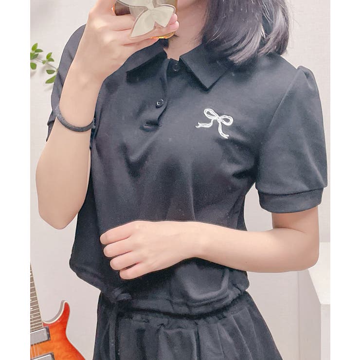 CLUBHAUS ネイビー ポロシャツ & ショートパンツ セット Club Haus ネイビー ポロシャツ & ショートパンツ セット
