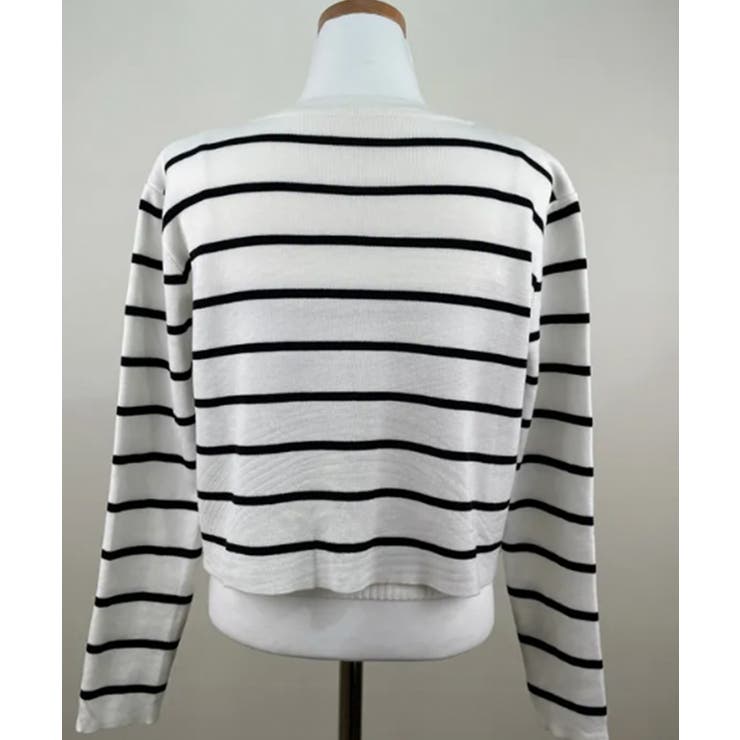 ボーダー柄リブニットアンサンブル | VIVID LADY | 詳細画像35 