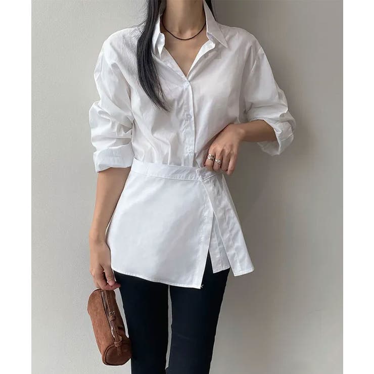 シャツ＆ラップスカート セットアップ | VIVID LADY | 詳細画像1 