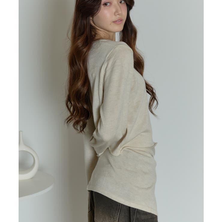 【2点セット】ニットカーディガンxチューブトップ アンサンブル | VIVID LADY | 詳細画像4 