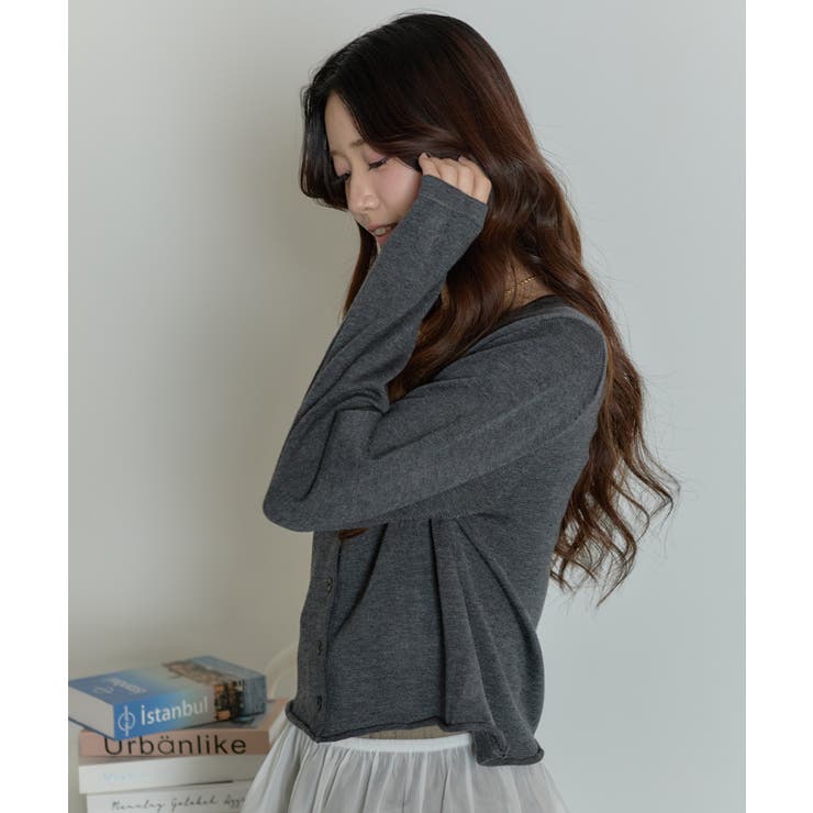 【2点セット】ニットカーディガンxチューブトップ アンサンブル | VIVID LADY | 詳細画像24 