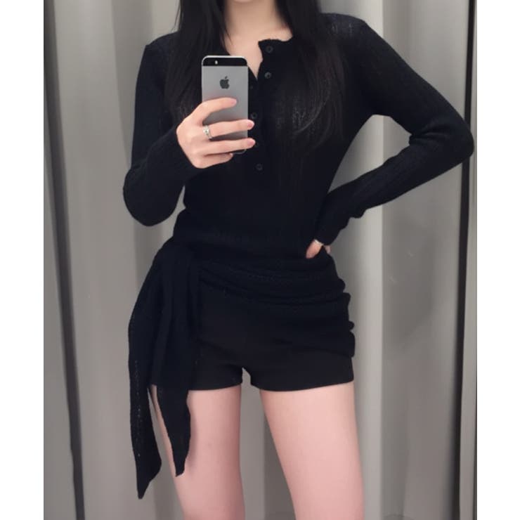 ヘンリネックニット×ストール ２点セット | VIVID LADY | 詳細画像10 