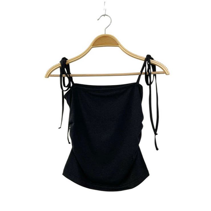 ボーダーTシャツ×シャーリングキャミソール アンサンブル | VIVID LADY | 詳細画像17 