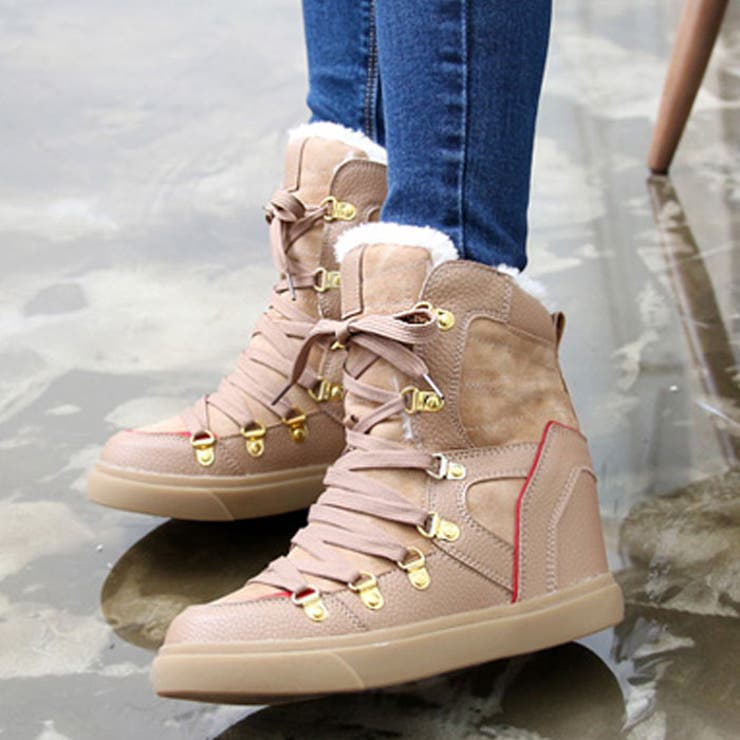 裏ボアインヒールブーツ 裏ボア インヒールスニーカー 品番 Kh Vivid Lady ビビッドレディー のレディースファッション通販 Shoplist ショップリスト