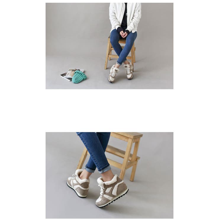 kassie 未使用 D.A.T.E ファースニーカー ファースニーカー ファー スニーカー[品番：KH000001710]｜VIVID